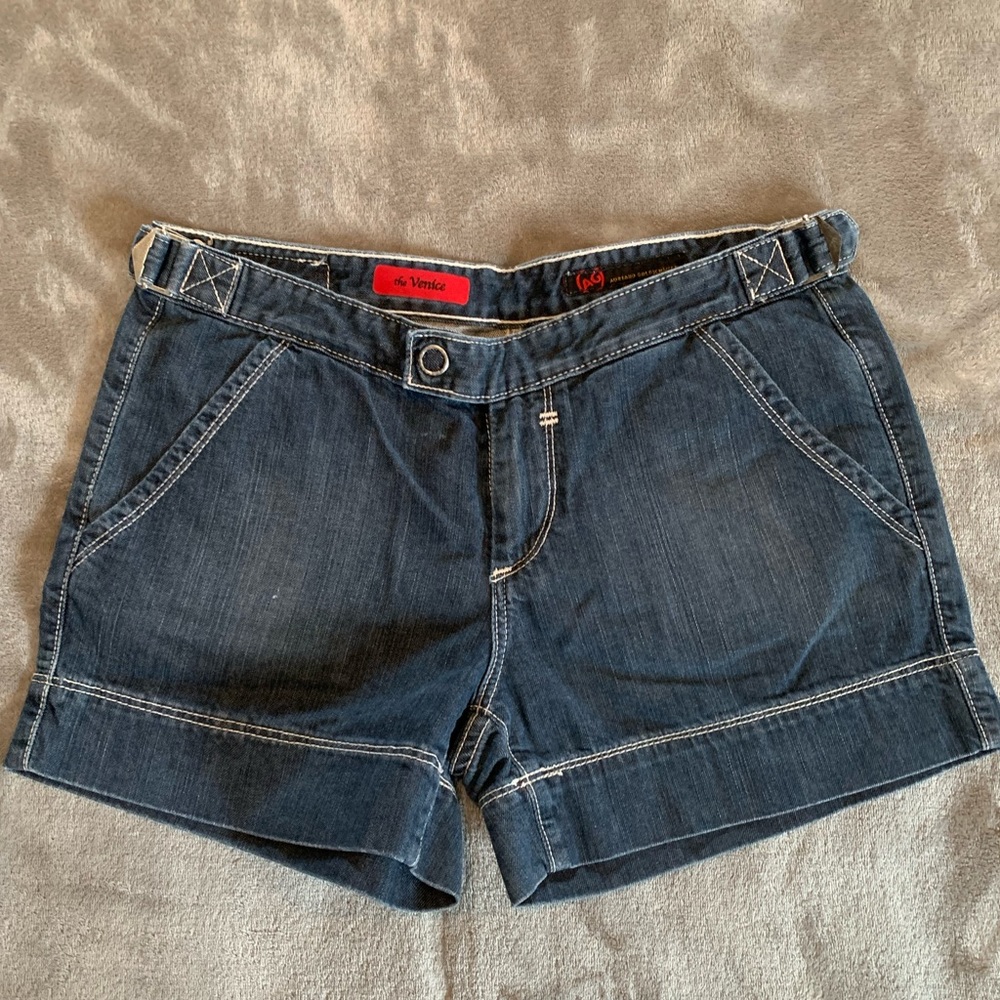 AG denim shorts